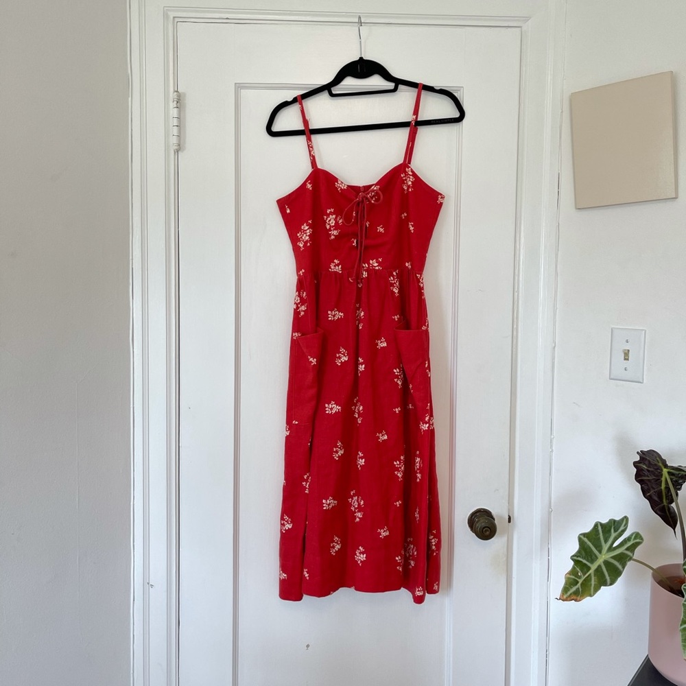 Reformation Ellen linen dress